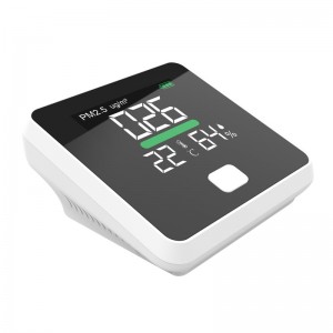 Vochtigheid PM2.5 Detector DM103B Handheld Draagbare luchtkwaliteitbewaking Temperatuurapparatuur USB-interface
